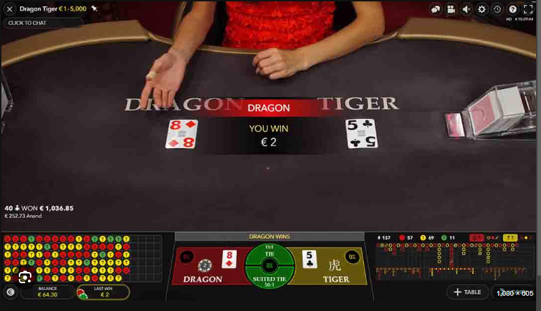 Great tips for playing Dragon Tiger at milyon88