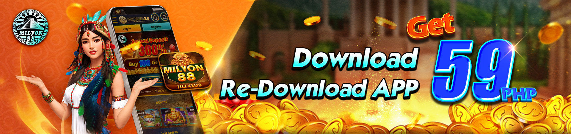 Download Milyon88 App get bonus
